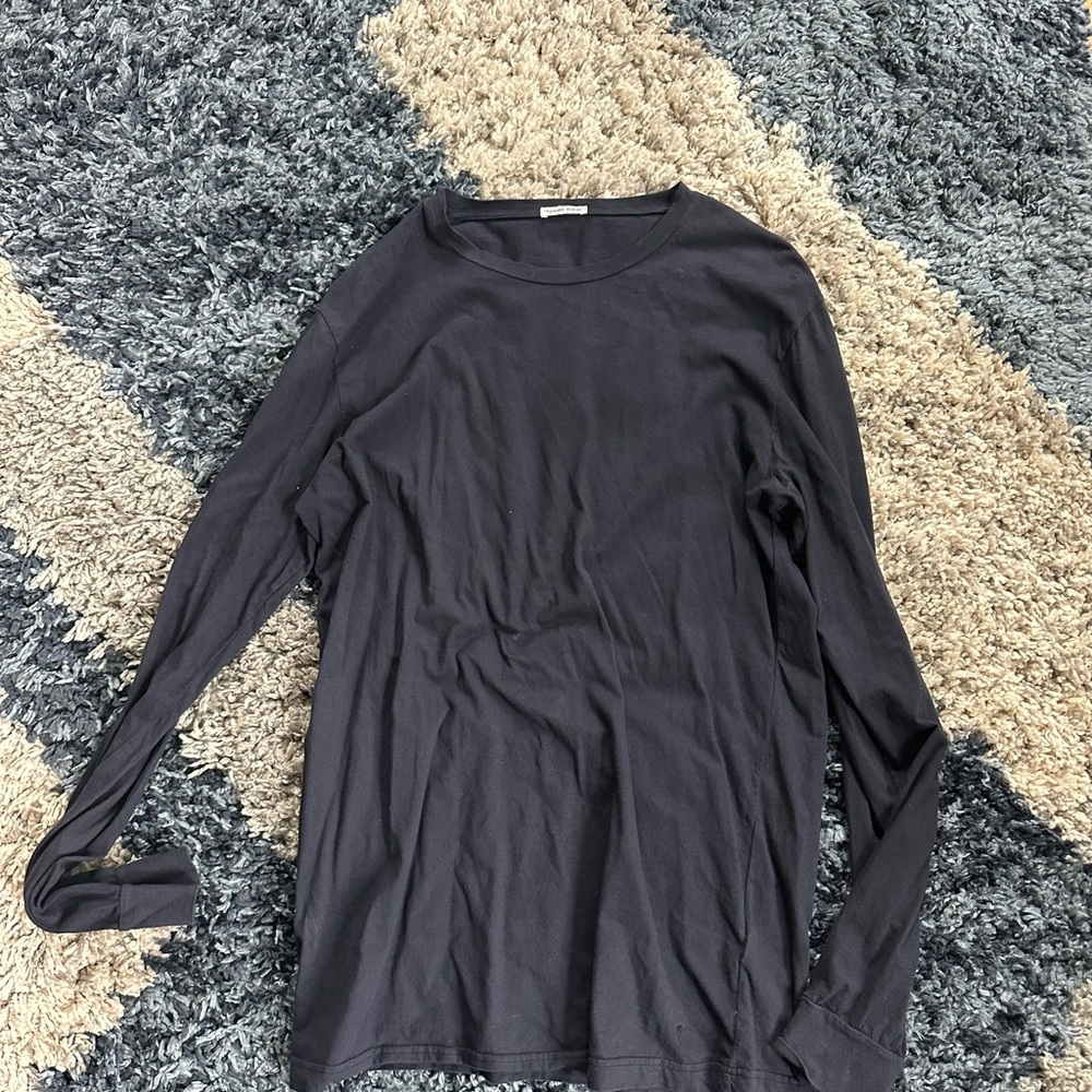 Classic Blue Long Sleeve Top